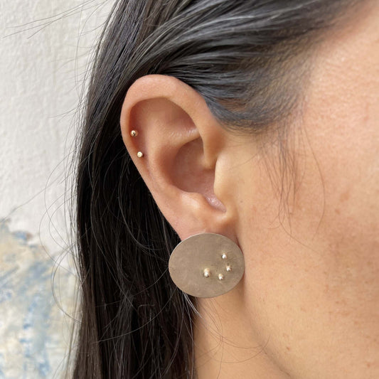 925 Sterling Silver Earrings, 925 Sterling Silver, Handmade Jewelry in Guatemala, Jewelry in Antigua Guatemala, Sustainable jewelry