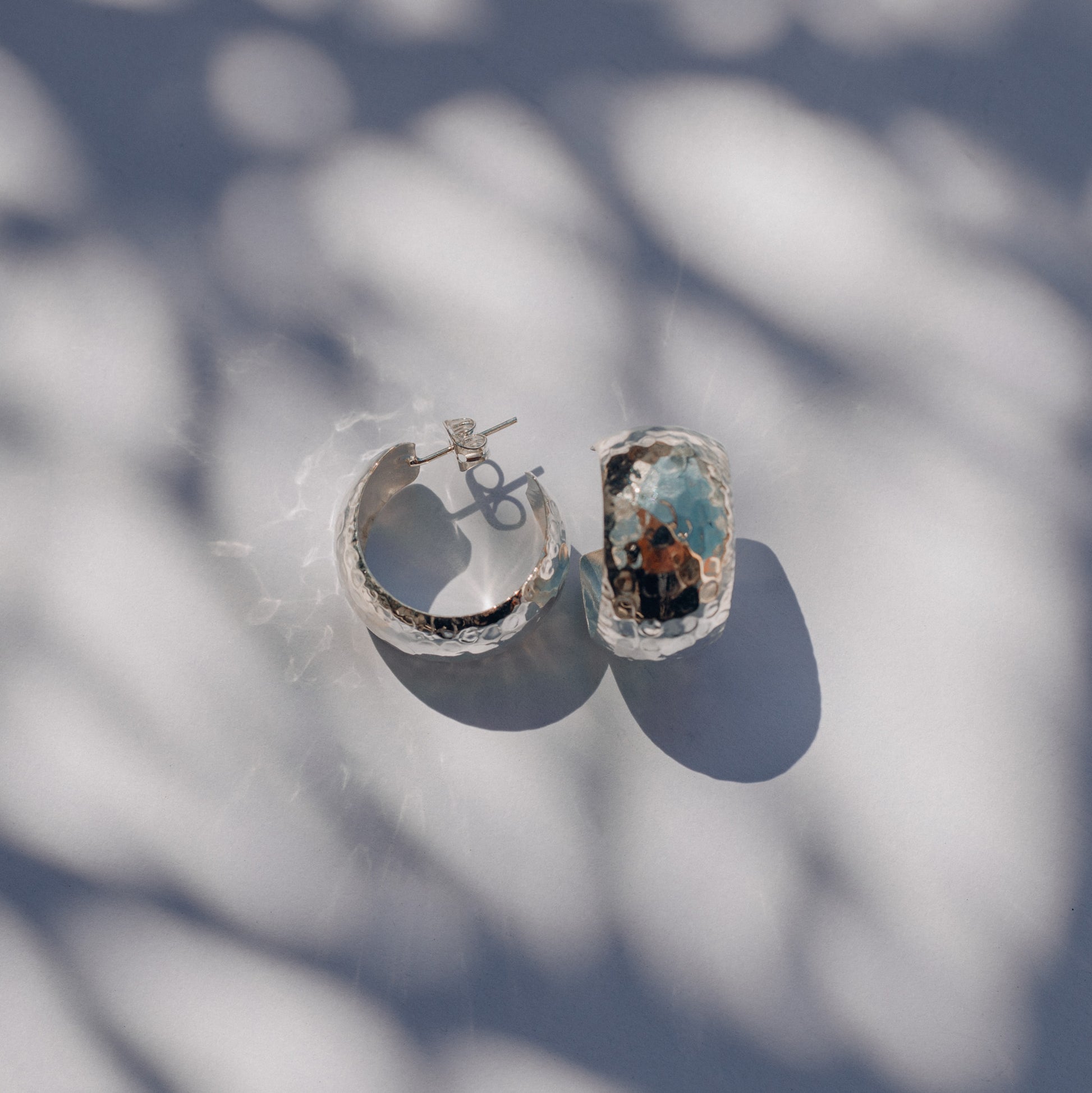 925 Sterling silver ear cuffs handmade in Antigua Guatemala