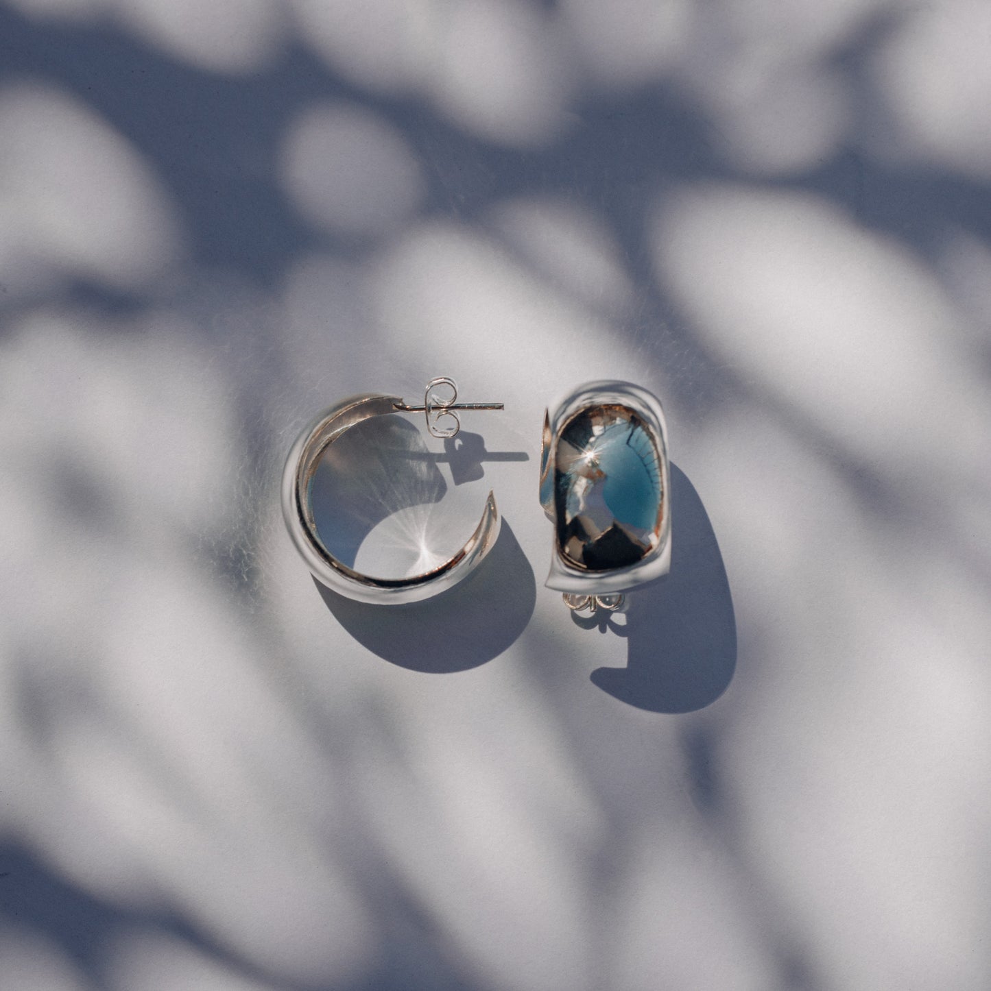 925 Sterling silver ear cuffs handmade in Antigua Guatemala