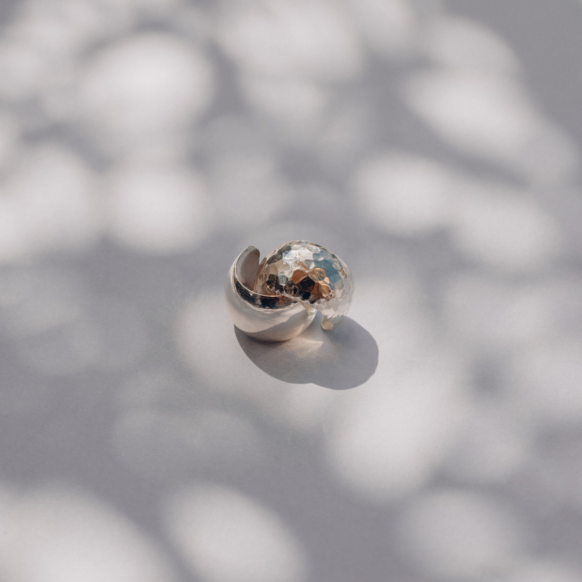 925 Sterling silver ear cuffs handmade in Antigua Guatemala