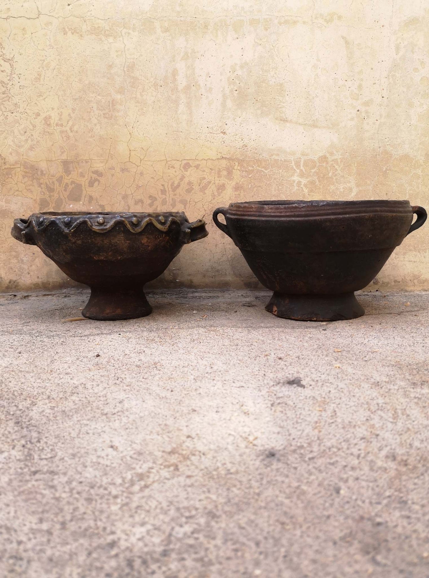antique ceramic decorative bowl made in guatemala