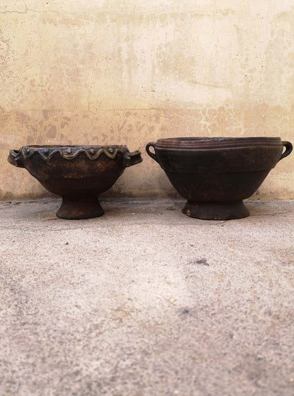 antique ceramic decorative bowl made in guatemala