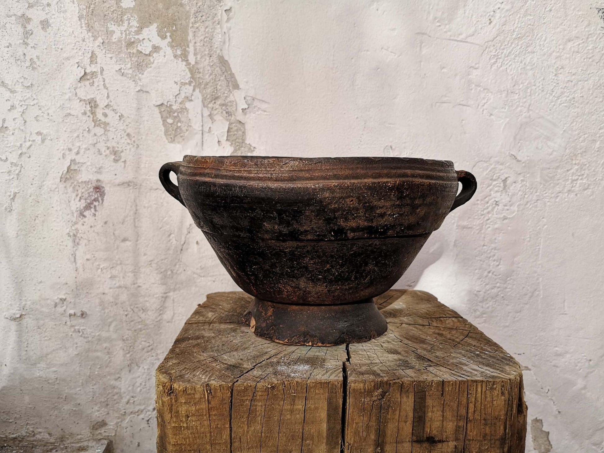 antique ceramic decorative bowl made in guatemala