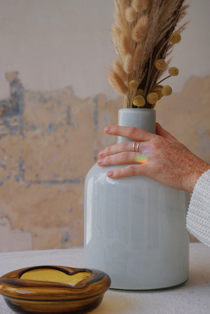 blown glass vase made in guatemala brand xibalba