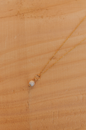 minimalist White jade and gold filled necklace brand xibalba