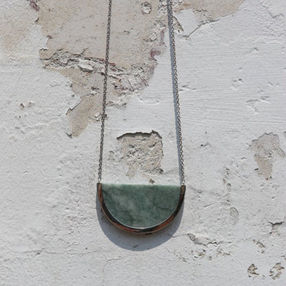 925 Sterling Silver and jade Necklaces, Sterling Silver jewelry, Jade Stone Jewelry, Handmade jewelry in Guatemala, Sustainable jewelry