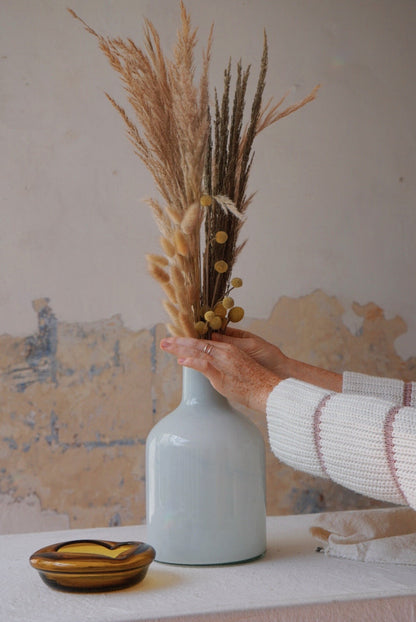 blown glass vase made in guatemala brand xibalba